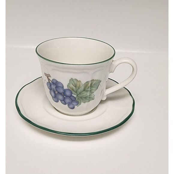 Epoch Market Day (by Noritake) Salad Plates Fruit Border 20 - Picture 2 of 16